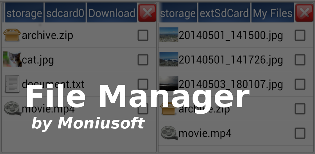 File Manager by Moniusoft